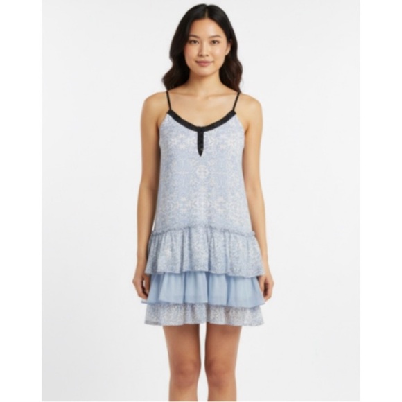 Band of Gypsies Dresses & Skirts - Band of Gypsies Blue and Black Dress